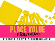 intervention on the go place value