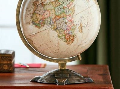 World Globe on Desk