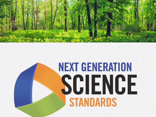 Science Standards Logo with trees